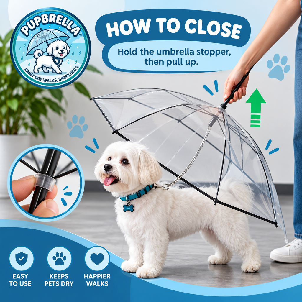 PupBrella™ Dog Umbrella