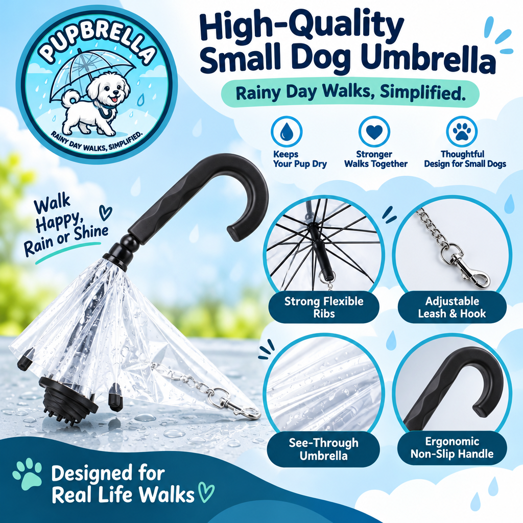 PupBrella™ Dog Umbrella