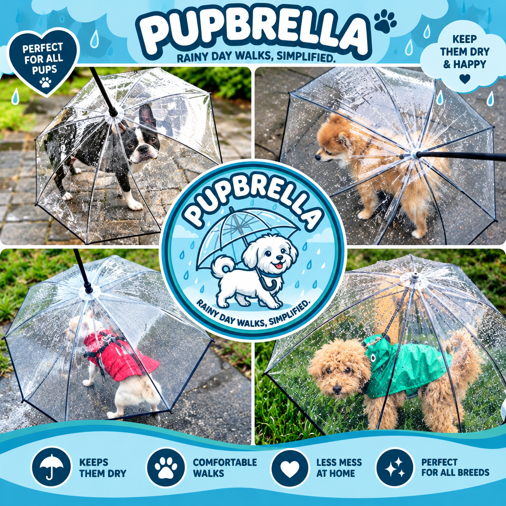 PupBrella™ Dog Umbrella