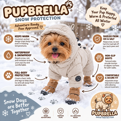 PupBrella™ Dog Wintersuit