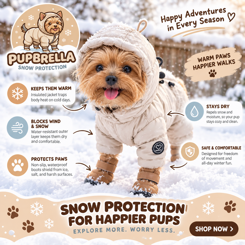 PupBrella™ Dog Wintersuit